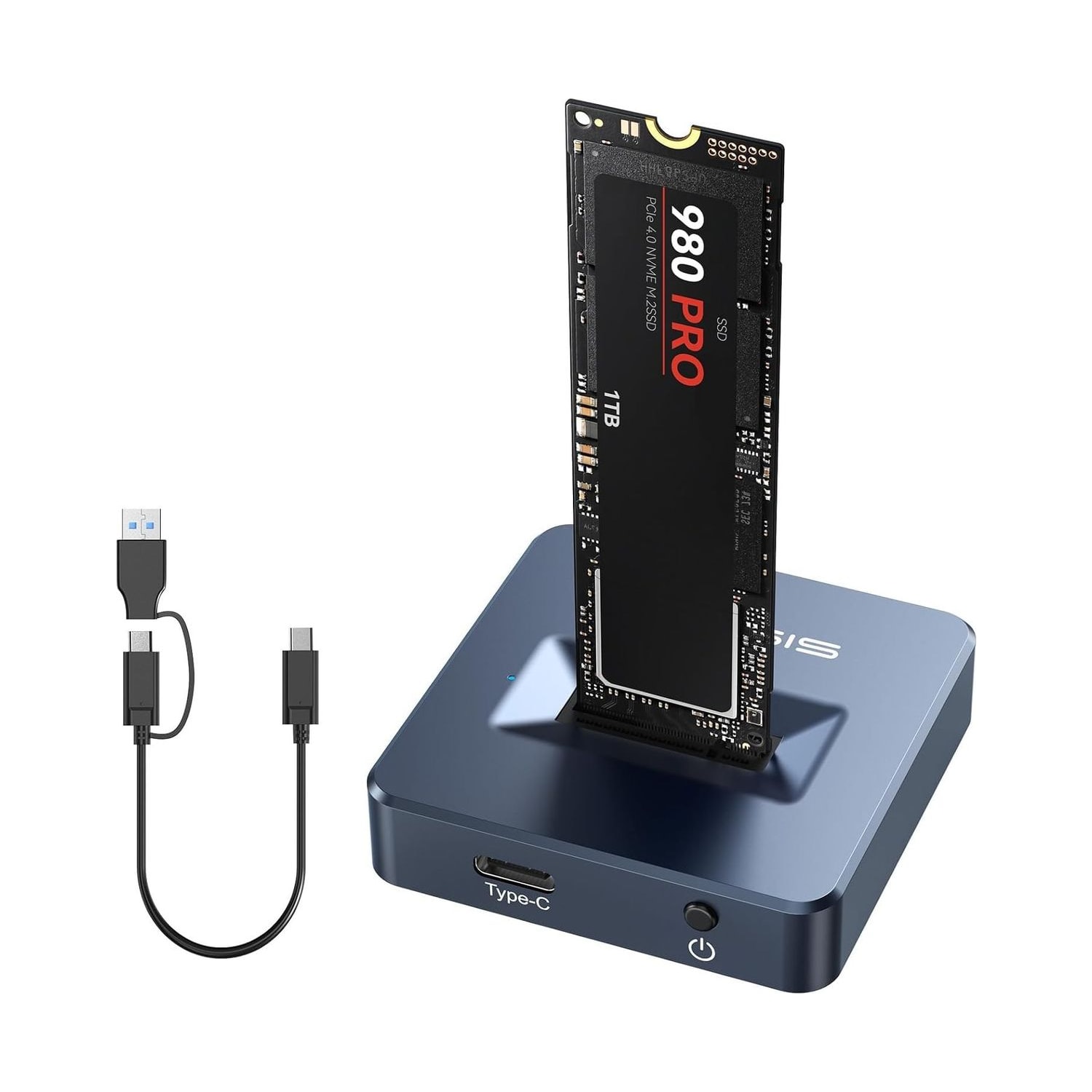 M.2 NVMe to USB SSD Docking Station