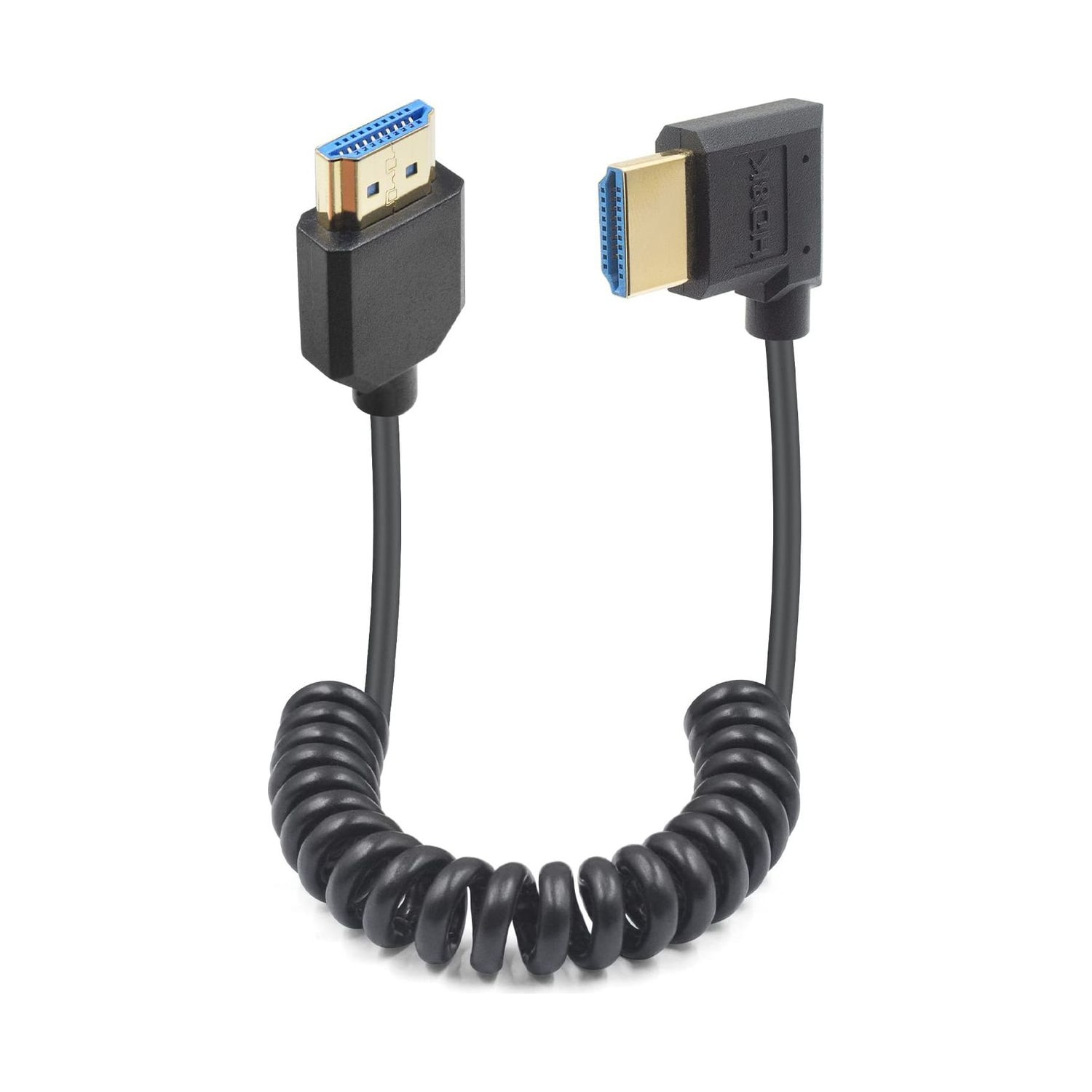 Coiled HDMI Cable