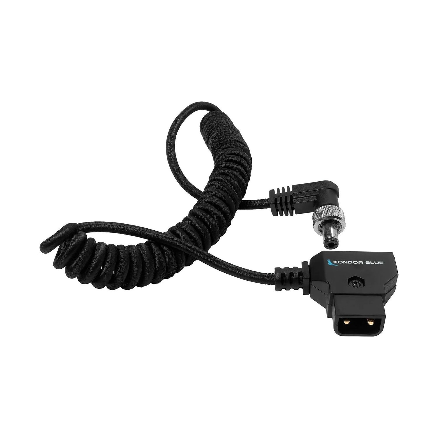 Coiled D-Tap to Locking DC Cable