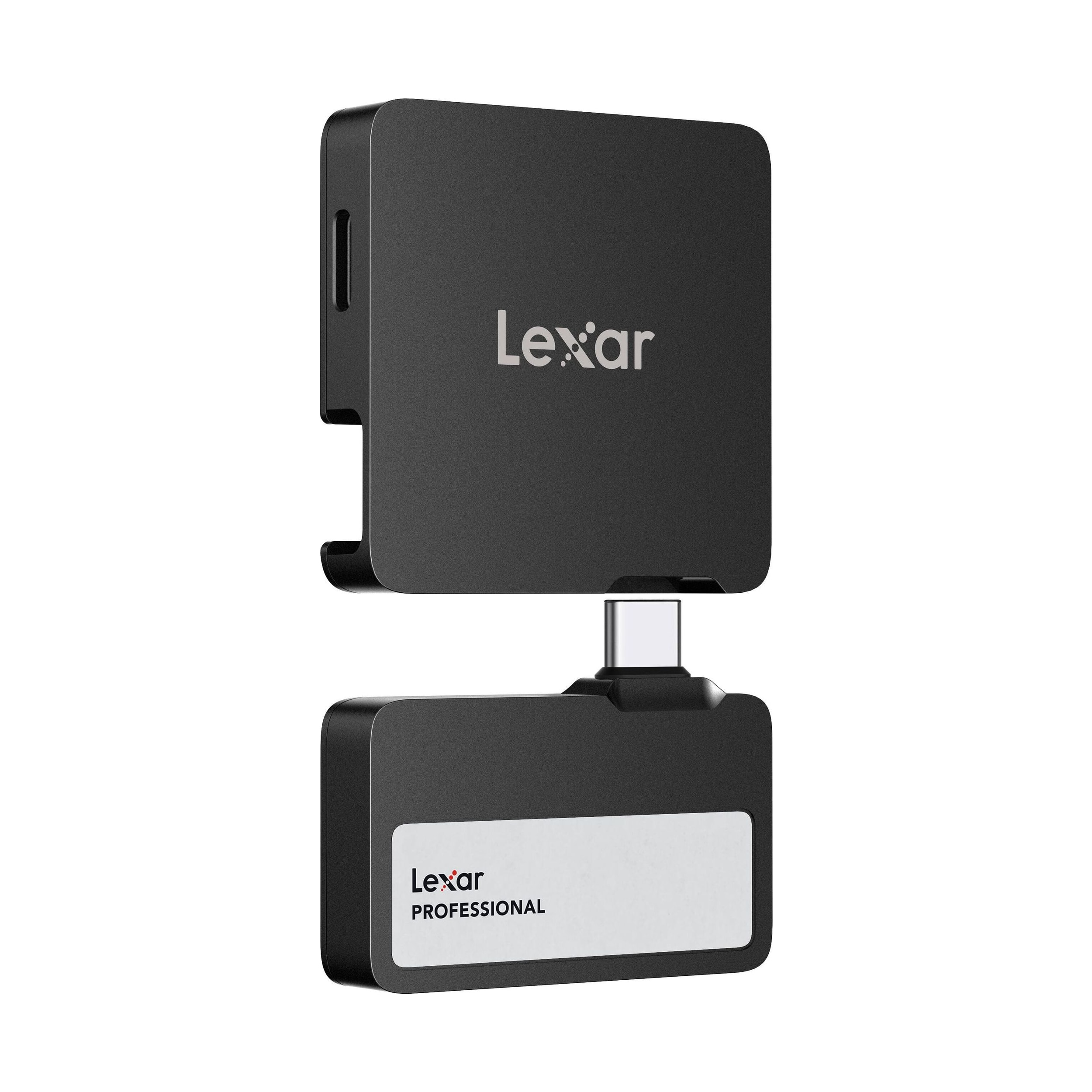 Lexar® Professional Go Portable SSD with Hub