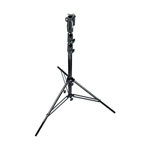 Black Steel Air-Cushioned Stand w/ Leveling Leg