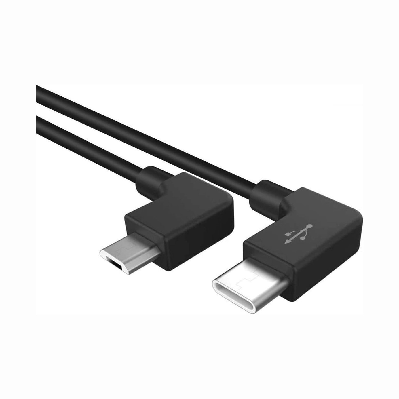 Micro USB to USB-C OTG Cable (9.8")
