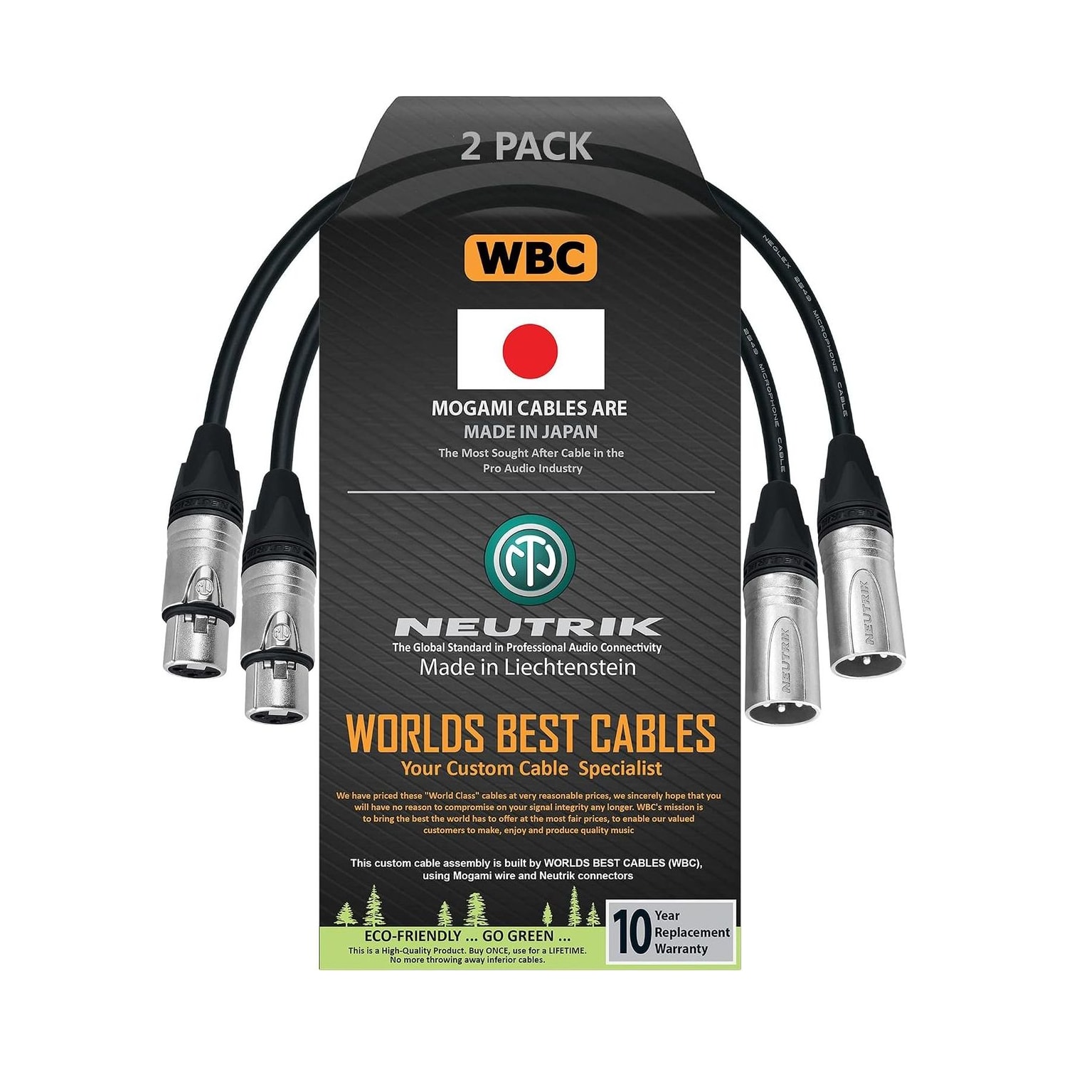 Balanced XLR Microphone Cable