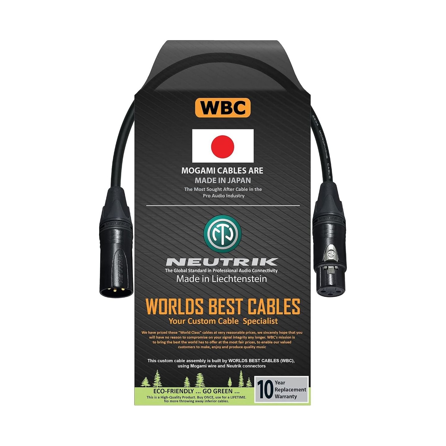 Balanced XLR Microphone Cable